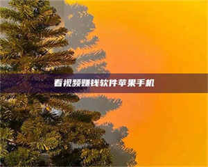 蚌埠看视频赚钱软件苹果手机 第1张